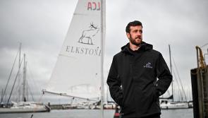 Carlow man, Finn Lynch competes in the sailing medal race at the Olympics 2024