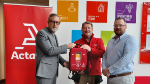 Actavo sponsors defibrillator for Waterford community hero Frank Deegan
