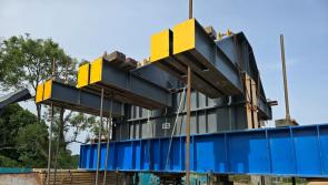 Photos show progress on Louth's Narrow Water Bridge