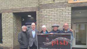 BREAKING: Offaly man set to lose home holds protest outside PTSB branch in Tullamore

