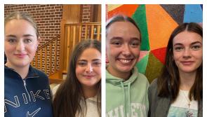  Class of '24 Meán Scoil Mhuire, Longford react to LC results