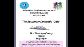 Monthly caf&eacute; for people with dementia to resume in county Tipperary village next week