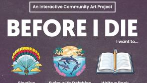 Derry’s first “Before I Die” wall: Inspiring reflections during Palliative Care Week