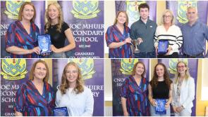 PICTURES | Dedication of Longford students recognised at presentation of Cnoc Mhuire Granard awards