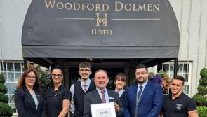 Local County Carlow Hotel honored with number of awards at Irish Hotel Awards