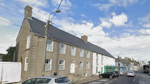 Demolished buildings to make way for apartments  in Graiguecullen 