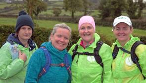 Fine weather and beautiful north Longford scenery as walkers complete Dromard Camino