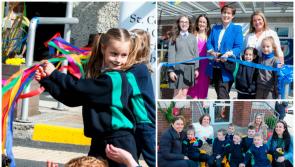 PICTURES: All smiles in Newbridge as ribbon is cut on newly extended school