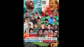 WHAT'S ON: Charity football match in Carlow with sports stars and influencers galore