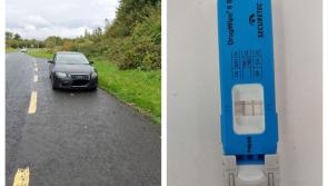 Driver arrested in Longford after testing positive for cocaine and cannabis when caught speeding