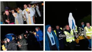 PICTURES: Candlelight Procession for the Visit of the Relic of St. Bernadette