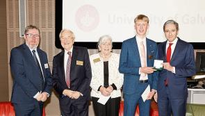 Top Longford student presented with prestigious scholarship by An Taoiseach Simon Harris 