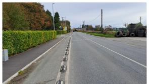 Bollards removed from cycle lane in Offaly