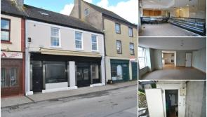 Former butchers in Offaly with cozy apartment offers unique renovation opportunity