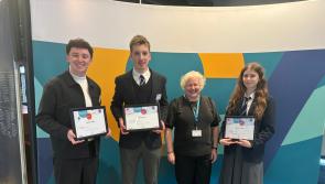 Dundalk Grammar School students sweep prestigious awards in John Hooper Poster Competition