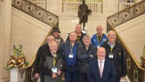 Raphoe Men's Shed group enjoy outing to Stormont