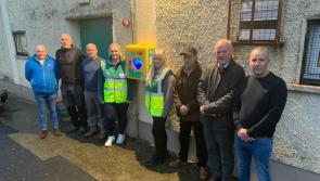 Sports club in rural Tipperary community purchases and installs outdoor defibrillator