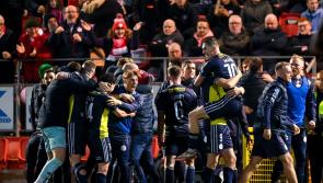 Shelbourne crowned champions at the Brandywell after late Harry Wood winner against Derry City