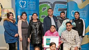 Muhammad Jamshaid recognised as Longford Family Carer of the Year