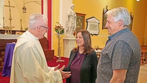 American Travel Agent walks in her ancestors footprints by renewing wedding vows in Longford