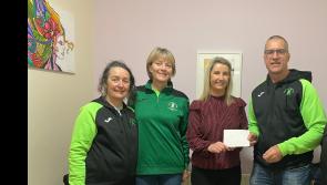 Athletics training group makes donation to women's refuge in Tipperary