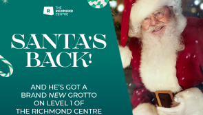 Santa’s Grotto returns to The Richmond Centre this Saturday!