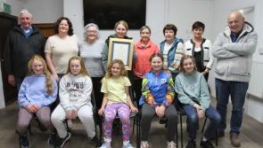 Tidy Towns celebrate winning Endeavour Award in national competition