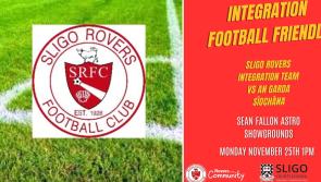 Leitrim’s International Protection Applicants join Sligo Rovers for Integration Match