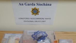 Man arrested in Longford after quantity of cash and suspected cocaine  seized