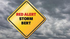 Met Eireann issues rare Red Weather Warnings as Storm Bert to bring dangerous rainfall to parts of Ireland