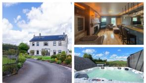 PICTURES: Luxurious Louth home with built-in bar and hot tub hits the market for €655K