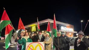County Derry campaign group stage protest outside newly opened McDonalds