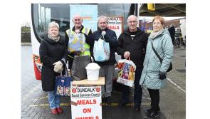 Bus Éireann's 'Fill a Bus' appeal for Meals on Wheels a major success in Dundalk
