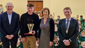 World rowing champion from Tipperary returns to his school in triumph