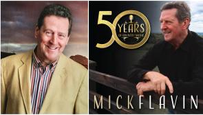 Longford country music legend Mick Flavin first started singing into a bucket!