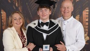 First class Donegal student takes top award at Trinity College
