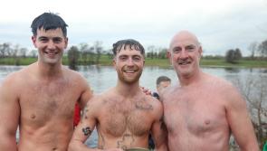PICTURES: Smiles all around at the Narwhals Christmas swim!