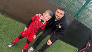 Derry City player gives fan a birthday party to remember