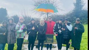 Residents and friends of Bridgewater House in Carrick-on-Suir visit St Brigid's Holy Well