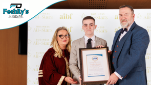 Leitrim man Connor Feehily honoured by the All-Ireland Business Foundation