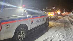 Laois Civil Defence help rescue motorists on the Slieve Bloom Mountains
