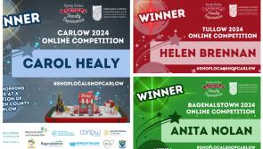 Winners announced from the Shop Local Shop Carlow Festive Competition 2024
