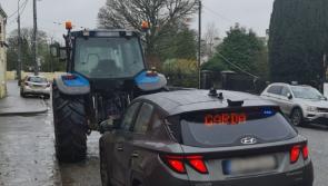 Gardai stunned after stopping tractor following 'call from a member of the public'