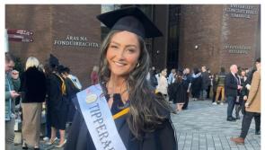 Congratulations! Tipperary Rose graduates from University with Masters degree
