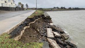 ALERT: Road closure in west Clare after part of sea wall collapses during Storm Éowyn