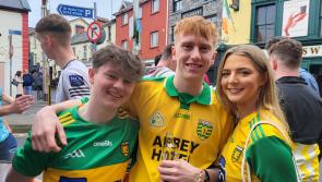 In pictures: All smiles in Galway as students enjoy Donegal Tuesday