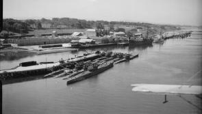 Remains of Lisahally WW2 wharfs where U-boats surrendered listed