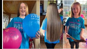 Lovely gesture: Longford girl cuts her beautiful hair to raise funds for two charities 