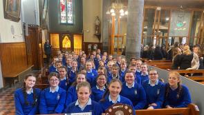 Ursuline Cecilian Choir  win prestigious post primary schools choir competition 