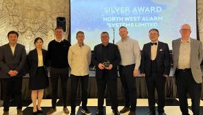 North West Alarms receive the Silver Award at the Dahua Security Awards 